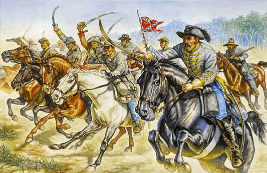 Italeri - CONFEDERATE CAVALRY RAIDERS KIT 1:72 - Cod. IT6011