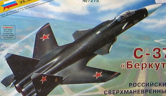 Zvezda - SUKHOI S 37 BERKUT KIT 1:72 - Cod. Z7215