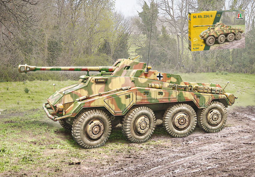 Italeri - SD KFZ 234/4 KIT 1:72 - Cod. IT7047