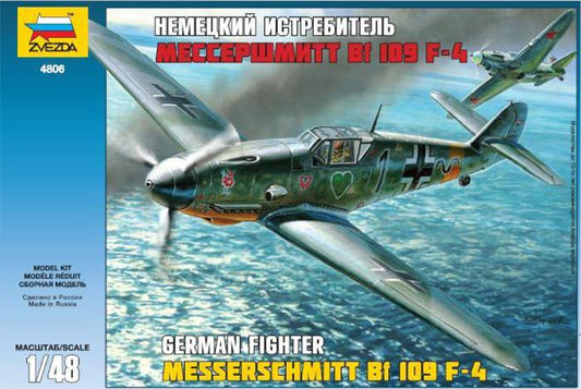 Zvezda - BF 109 F-4 KIT 1:48 - Cod. Z4806