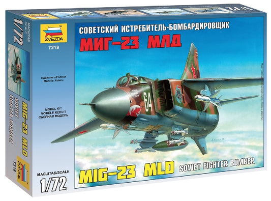 Zvezda - MIG 23 MDL SOVIET FIGHTER KIT 1:72 - Cod. Z7218