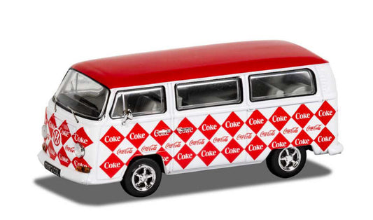 Corgi - VW CAMPERVAN - DIAMOND COCA COLA 1:43 - Cod. CC02745