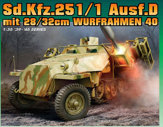 Dragon - SD.KFZ.251 D WITH 28/32 CM KIT 1:35 - Cod. D6861
