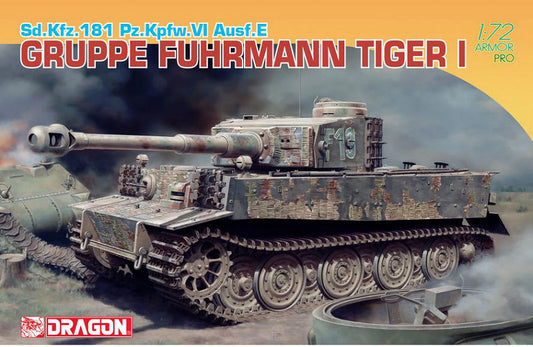 Dragon - SD.KFZ.181 PZ.KFPW.VI AUSF.E GRUPPE FEHR.TIGER I KIT 1:72 - Cod. D7368