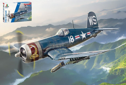 Italeri - F-4U4 CORSAIR KOREAN WAR KIT 1:72 - Cod. IT1453