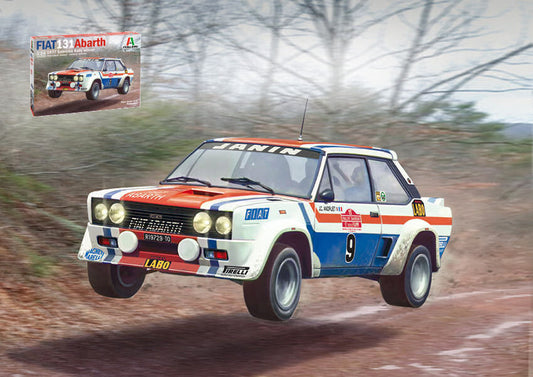 Italeri - FIAT 131 ABARTH 1977 WINNER SAN REMO RALLY KIT 1:24 - Cod. IT3621