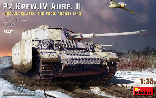 Miniart - PZ.KPFW.IV AUSF.H.NIBELUNGENW.MID PROD.KIT 1:35 - Cod. MIN35337