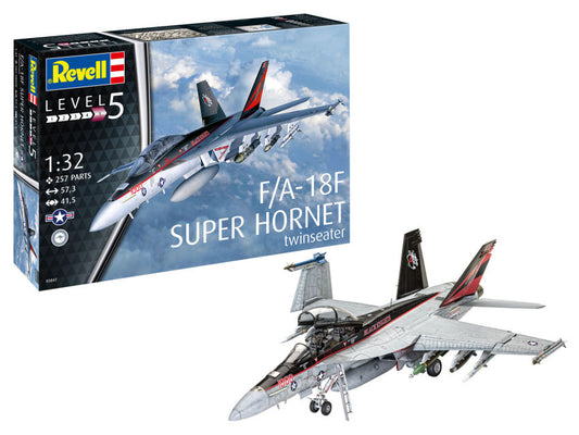 Revell - F/A-18F SUPER HORNET TWINSEATER KIT 1:32 - Cod. RV03847