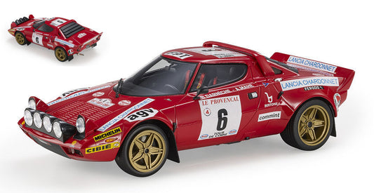Topmarques - LANCIA STRATOS HF N.6 WINNER TOUR DE CORSE 1975 DARNICHE-MAHE 1:18 - Cod. TOP099C
