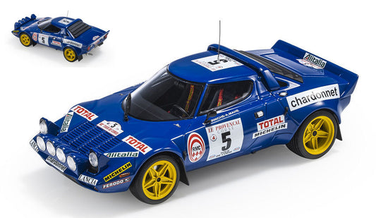 Topmarques - LANCIA STRATOS HF N.5 WINNER TOUR DE FRANCE 1976 DARNICHE-MAHE 1:18 - Cod. TOP099D
