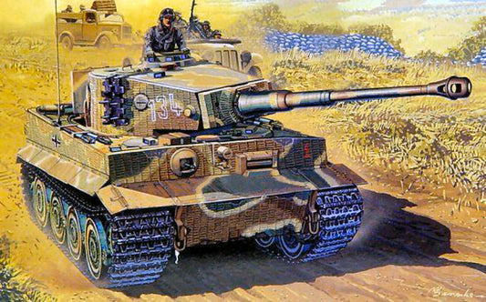 Dragon - SD KFZ E TIGER I LATE ZIMMERIT KIT - Cod. D7203