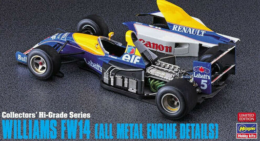 Hasegawa - WILLIAMS FW14 ALL METAL ENGINE DETAILS KIT 1:24 - Cod. HA51049