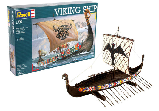 Revell - VIKING SHIP MODEL SET KIT 1:50 - Cod. RV65403