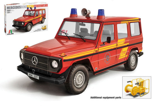 Italeri - MERCEDES G230 FEUERWHER KIT 1:24 - Cod. IT3663