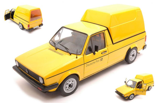 Solido - VW CADDY Mk.1 1982 GERMAN POST YELLOW 1:18 - Cod. SL1803505