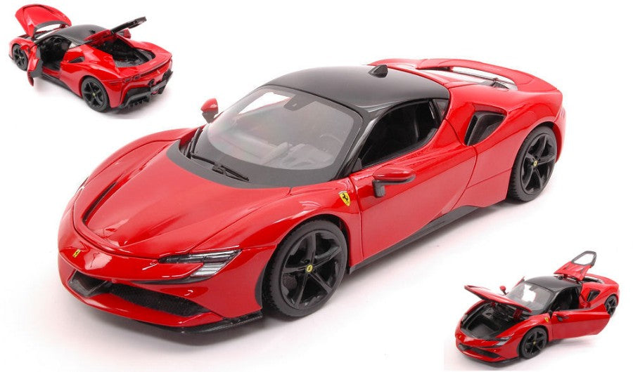 Burago - FERRARI SF90 STRADALE RED 1:18 - Cod. BU16015