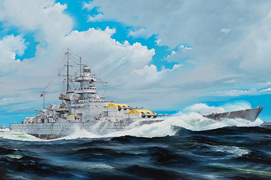 Trumpeter - NAVE GERMAN GNEISENAU KIT 1:200 - Cod. TP3714