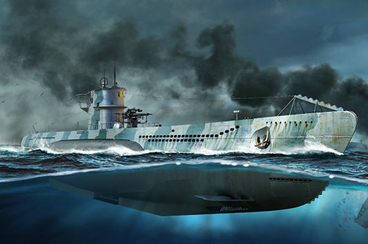 Trumpeter - SOMMERGIBILE U-BOAT TYPE VII-C KIT 1:144 - Cod. TP5912