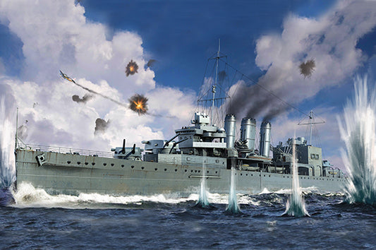 Trumpeter - NAVE HMS CORNWALL KIT 1:700 - Cod. TP6734