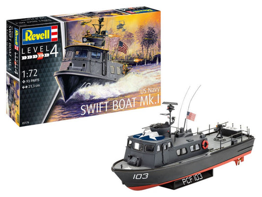 Revell - US NAVY SWIFT BOAT MK.I KIT 1:72 - Cod. RV05176