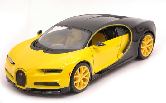 Maisto - BUGATTI CHIRON 2018 YELLOW 1:24 - Cod. MI31514Y