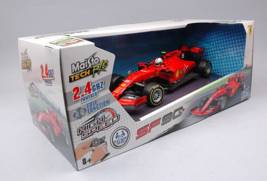 Maisto - FERRARI SF90 SEBASTIAN VETTEL 2019 N.5 RADIOCOMANDO 1:24 - Cod. MI82353