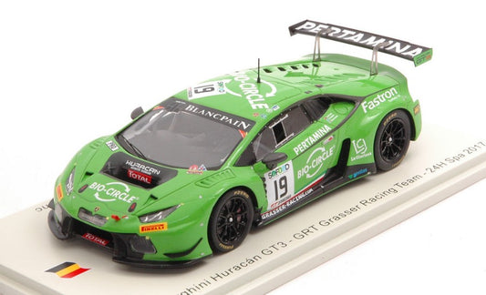 Spark Model - LAMBORGHINI HURACAN GT3 N.19 24 H SPA 2017 INEICHEN-GIAMMARIA-PEREZ COMP - Cod. SB296