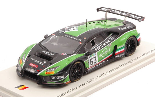 Spark Model - LAMBORGHINI HURACAN GT3 N.63 24 H SPA 2017 BORTOLOTTI-CALDARELLI-ENGELHA - Cod. SB297