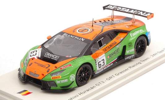 Spark Model - LAMBORGHINI HURACAN GT3 N.63 24 H SPA 2018 CALDARELLI-BORTOLOTTI-ENGELHA - Cod. SB308