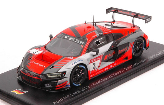 Spark Model - AUDI R8 GT3 N.3 2nd 24 H NURBURGRING 2020 BORTOLOTTI-HAASE-WINKELHOCK - Cod. SG681