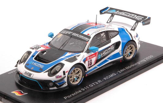 Spark Model - PORSCHE 911 GT3 N.18 24 H NURBURGRING 2020 BAMBER-BERNHARD-OLSEN-BERG. - Cod. SG692