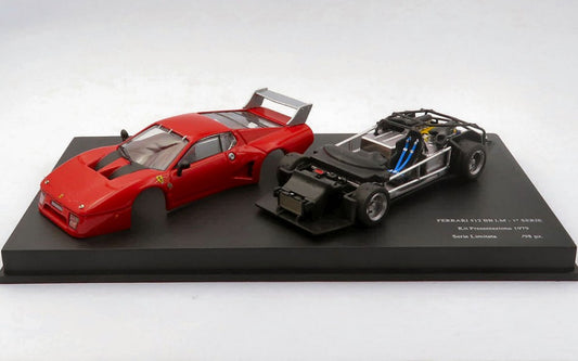 Best Model - FERRARI 512 BB LM 1^ SERIE KIT PRESENTAZIONE 1979 1:43 - Cod. BT9820-D