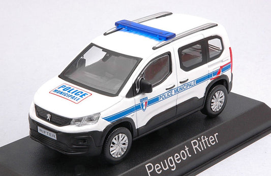 Norev - PEUGEOT RIFTER 2019 POLICE MUNICIPALE 1:43 - Cod. NV479066