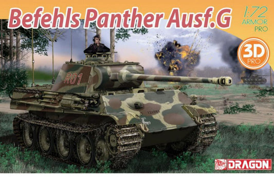 Dragon - BEFEHLS PANTHER AUSF.G KIT 1:72 - Cod. D7698