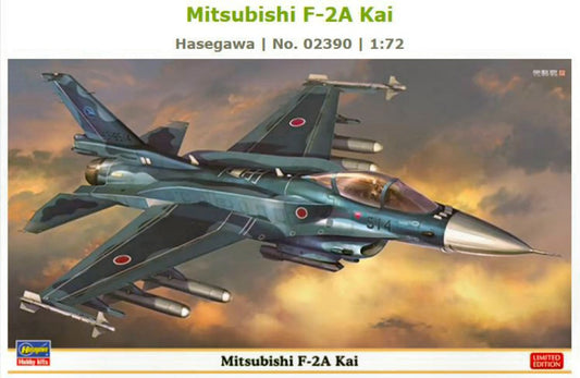Hasegawa - MITSUBISHI F-2A KAI (W/CONFORMAL TANK) KIT 1:72 - Cod. HA02390