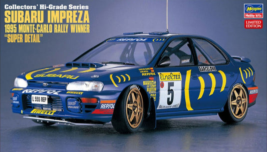 Hasegawa - SUBARU IMPREZA 1995 WINNER MONTE CARLO RALLY SUPER DETAIL KIT 1:24 - Cod. HA51151