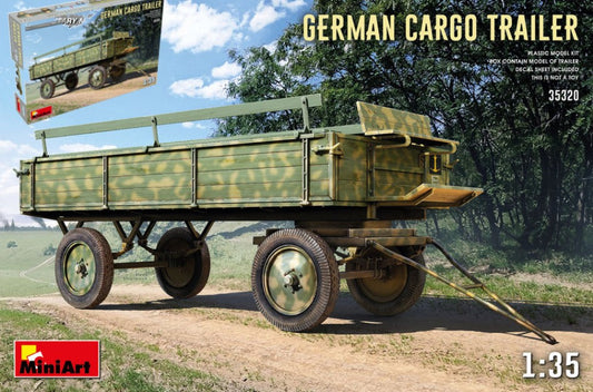 Miniart - GERMAN CARGO TRAILER KIT 1:35 - Cod. MIN35320