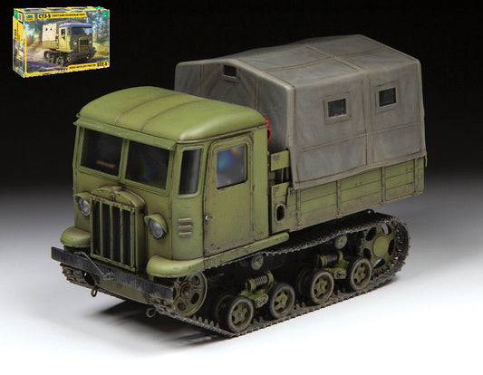 Zvezda - STZ-5 SOVIET ARTILLERY TRACTOR KIT 1:35 - Cod. Z3663