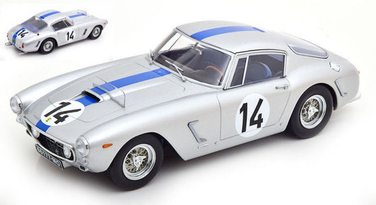 Kk Scale - FERRARI 250 GT SWB N.14 LM 1961 NOBLET-GUICHET 1:18 - Cod. KKDC180862