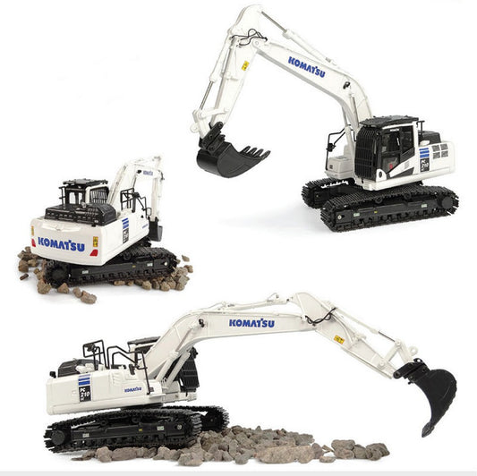 Universal Hobbies - ESCAVATORE KOMATSU PC210LC-11 WHITE EDITION 1:50 - Cod. UH8158