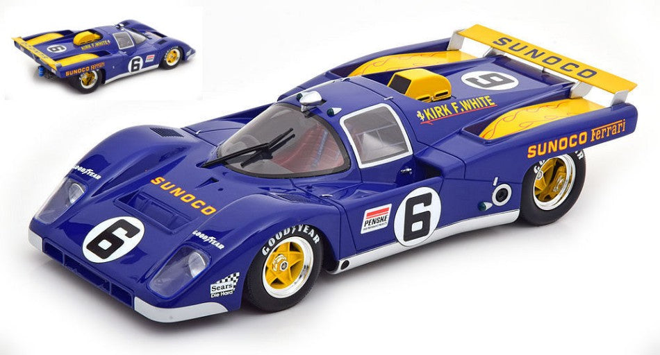 Cmr Classic Model Replicars - FERRARI 512 M N.6 24 H DAYTONA 1971 DONOHUE-HOBBS 1:18 - Cod. CMR013