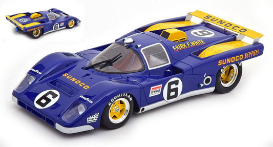 Cmr Classic Model Replicars - FERRARI 512 M N.6 24 H DAYTONA 1971 DONOHUE-HOBBS 1:18 - Cod. CMR013