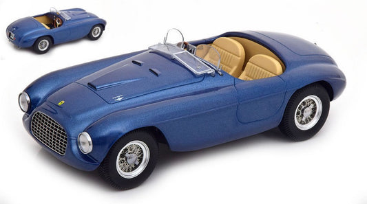 Kk Scale - FERRARI 166 MM BARCHETTA 1949 BLUE 1:18 - Cod. KKDC180912