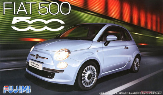 Fujimi - FIAT NUOVA 500 2007 LIGHT BLUE KIT 1:24 - Cod. FJ123622