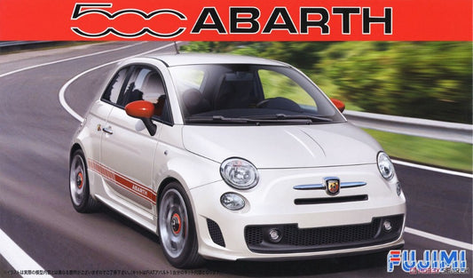 Fujimi - FIAT NUOVA 500 ABARTH WHITE KIT 1:24 - Cod. FJ123721