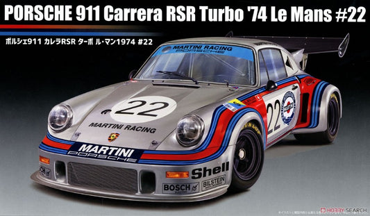 Fujimi - PORSCHE 911 CARRERA RSR TURBO N.22 LE MANS 1974 MARTINI KIT 1:24 - Cod. FJ126487