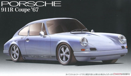 Fujimi - PORSCHE 911 R COUPE 1967 LIGHT BLUE KIT 1:24 - Cod. FJ126678