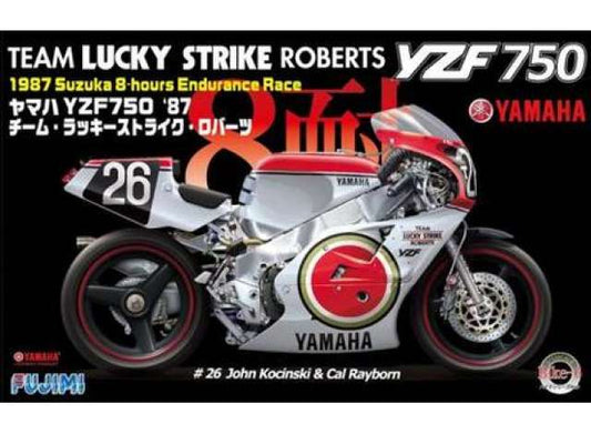 Fujimi - YAMAHA YZF 750 N.26 LUCKY STRIKE 8H SUZUKA 1987 K.ROBERTS 1:12 - Cod. FJ141367