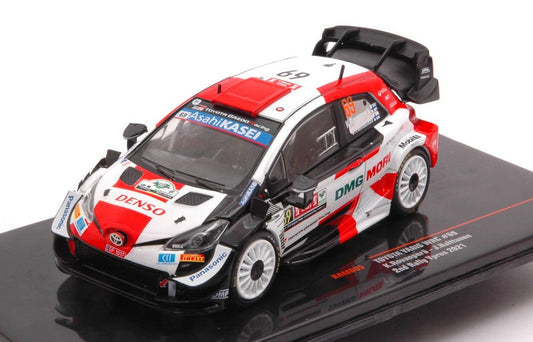 Ixo Model - TOYOTA YARIS WRC N.69 RALLY YPRES 2021ROVANPERA/HALTTUNEN 1:43 - Cod. RAM805