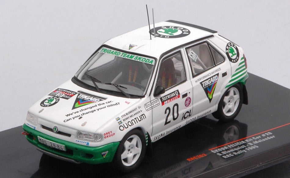 Ixo Model - SKODA FELICIA KIT CAR N.20 RAC RALLY 1995BLOMQVIST/MELANDER 1:43 - Cod. RAC363